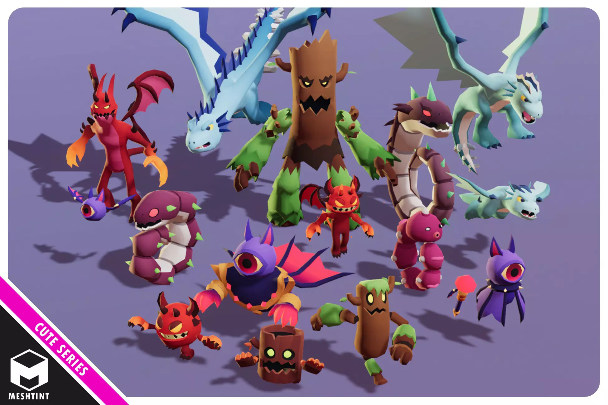 Monsters Ultimate Pack 09 Cute Series